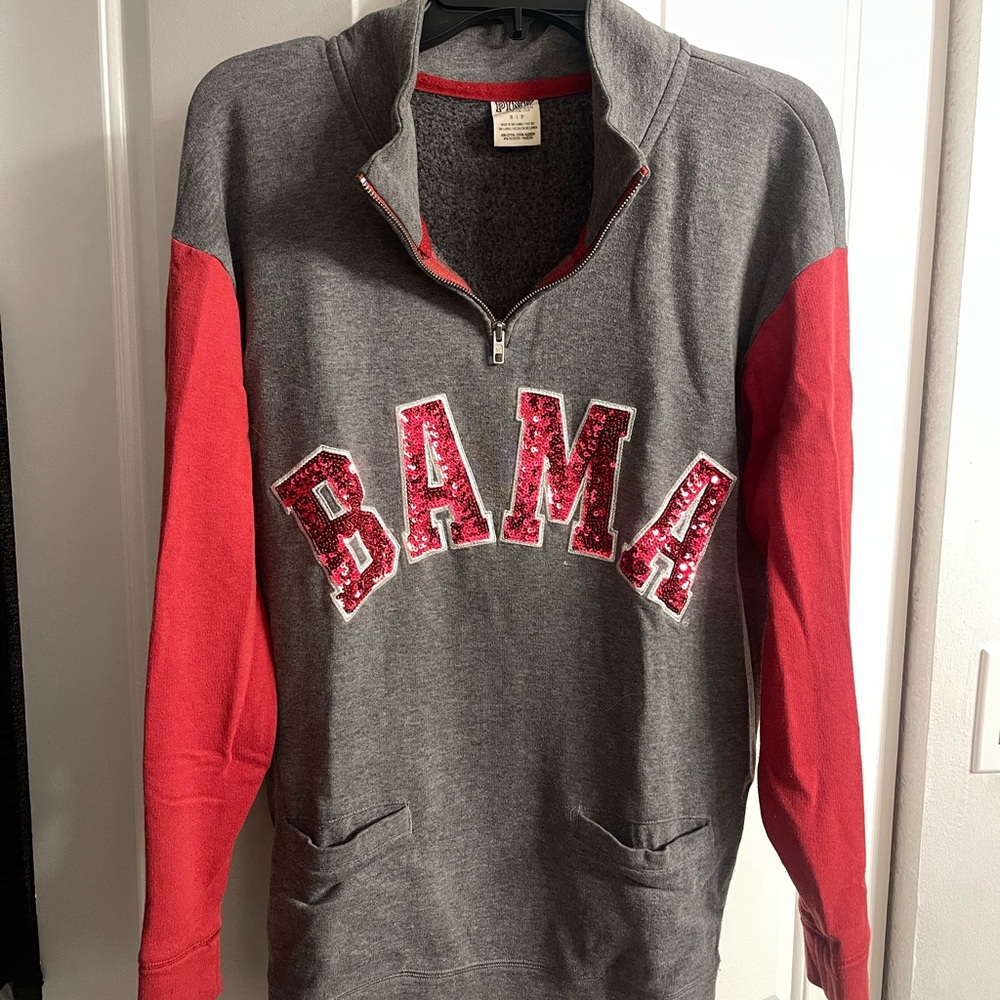 Victoria’s Secret PINK BAMA Quarter Zip